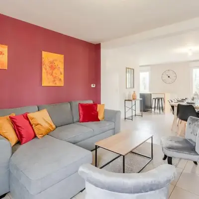 Maison 8 pers à 15min à pied de la plage avec jardin