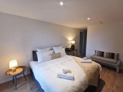 Un ou plusieurs lits dans un hébergement de l'établissement Villa Beauchêne