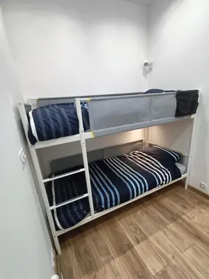 Un ou plusieurs lits dans un hébergement de l'établissement Maison 4 pers 300m de la mer