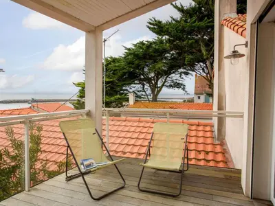 Balcon ou terrasse dans l'établissement Holiday Home Ker Mylio by Interhome