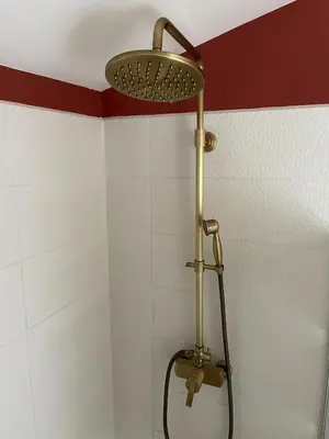 Salle de bains dans l'établissement La Maisonette des Marais