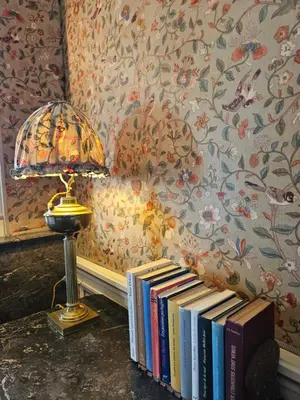 Coin salon dans l'établissement Château de Craon