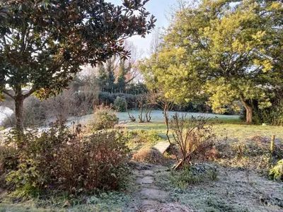 Jardin de l'établissement Gite Les Terrasses Perchées sur la rivière 2 chambres