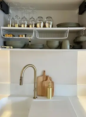 Cuisine ou kitchenette dans l'établissement L Anaya Nantes Spa et Sauna