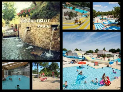 Piscine de l'établissement Chez Sandy et Romain ou située à proximité