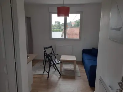 Coin salon dans l'établissement Studio 16m2 equipé