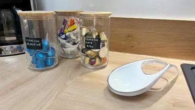 Nourriture dans l'appartement ou à proximité