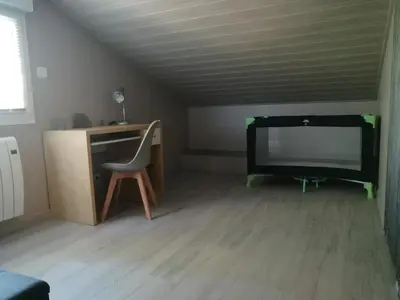 Télévision ou salle de divertissement dans l'établissement Gîte classé, 55 m2, 4 pers, 20 min plages
