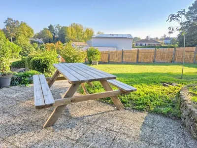Jardin de l'établissement Maison 8pers Centre Les Herbiers proche Puy du Fou