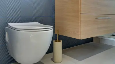 Salle de bains dans l'établissement Le Littoral - Appart'Escale