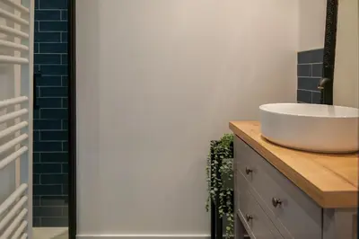 Salle de bains dans l'établissement charmant appartement coeur de ville 4 personnes