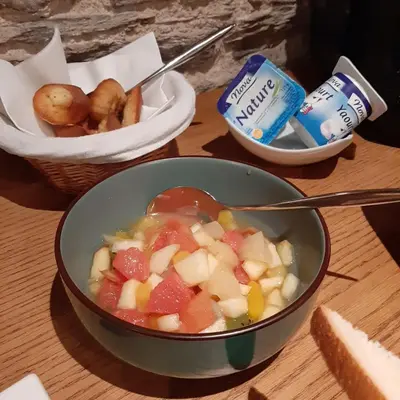 Nourriture dans l'hôtel ou à proximité