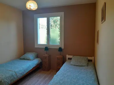 Un ou plusieurs lits dans un hébergement de l'établissement Le gîte de l'Ecureuil - 4 personnes