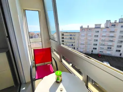 Balcon ou terrasse dans l'établissement RESIDENCE PROCHE PLAGE - FR-1-652-50