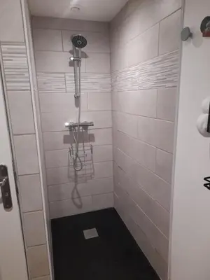 Salle de bains dans l'établissement La petite maison studiot