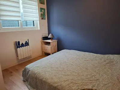 Un ou plusieurs lits dans un hébergement de l'établissement St Marc proche plage, 3chambres