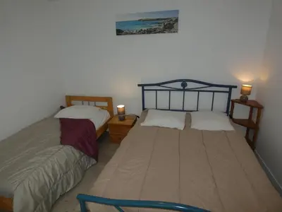 Un ou plusieurs lits dans un hébergement de l'établissement Maison à Fromentine, 60m², 5 personnes - FR-1-540-313