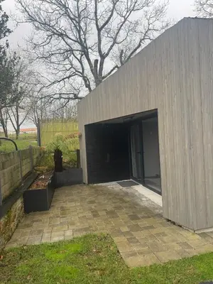 Jardin de l'établissement Studio avec accès indépendant