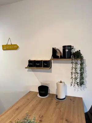 Cuisine ou kitchenette dans l'établissement Yellow Beach, T2 neuf avec jardin