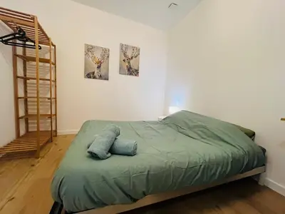 Un ou plusieurs lits dans un hébergement de l'établissement Casa Diderot - T2