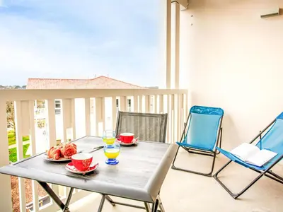 Balcon ou terrasse dans l'établissement Apartment Atlantica-1 by Interhome