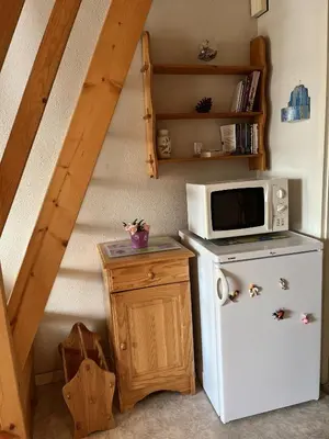 Cuisine ou kitchenette dans l'établissement Les Fermettes