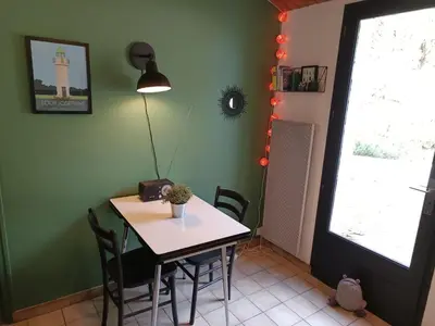 Plan de l'établissement Maison rétro 62m² près de la plage - Animaux acceptés - FR-1-540-314