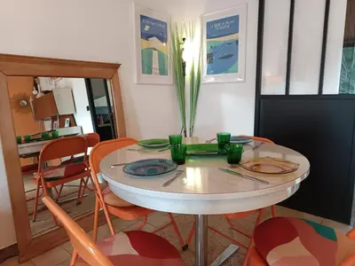 Plan de l'établissement Maison rétro 62m² près de la plage - Animaux acceptés - FR-1-540-314