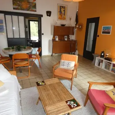 Maison rétro 62m² près de la plage - Animaux acceptés - FR-1-540-314