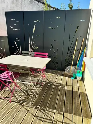Plan de l'établissement Appartement 55 m2 - 2 chambres - avec vue mer