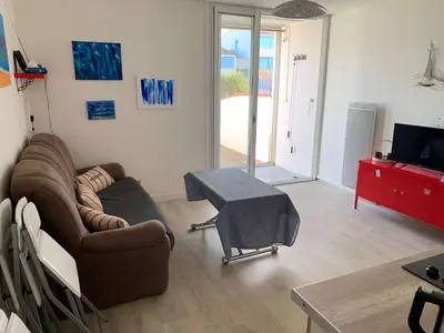 Télévision ou salle de divertissement dans l'établissement Les Vagues du Marais - Saint hilaire de Riez