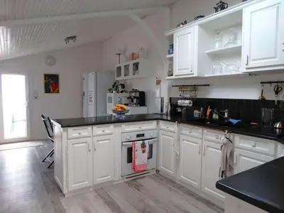 Cuisine ou kitchenette dans l'établissement Les Treilles Saint Hilaire de Riez