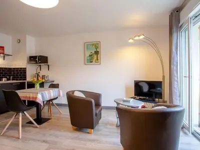 Cuisine ou kitchenette dans l'établissement Apartment La Falaise by Interhome
