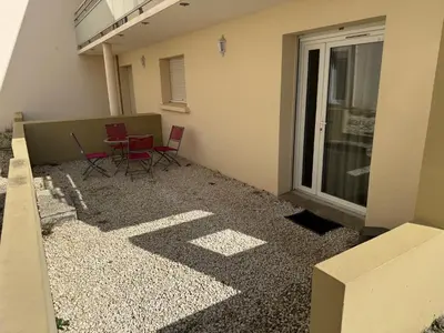 Balcon ou terrasse dans l'établissement Les Voiles Blanches, T3 neuf de 53 m2