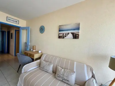 Plan de l'établissement Appartement Vue Mer avec 2 Chambres à Saint-Jean-de-Monts - FR-1-652-59