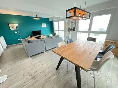 Télévision ou salle de divertissement dans l'établissement De Monzie 6pers Tv Wifi 2