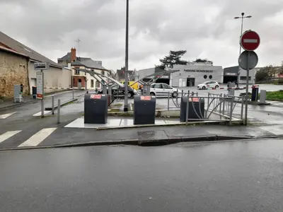 Plan de l'établissement Au Citron Vert en hyper centre ville