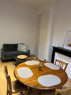 Coin salon dans l'établissement Appartment Doutre-2e étage