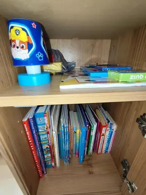 Bibliothèque dans l'appartement