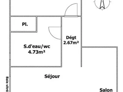 Plan de l'établissement Charmant gîte Coquelicot près des plages vendéennes - FR-1-426-573