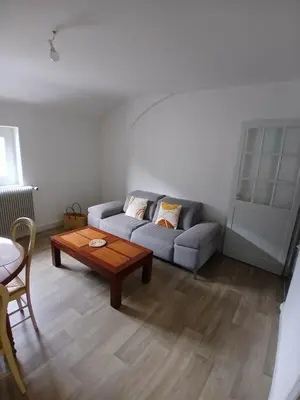 Coin salon dans l'établissement Appartement Doutre - 3e étage