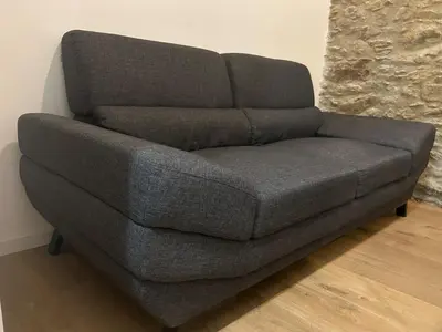 Coin salon dans l'établissement Le domaine des mortiers appartement T2