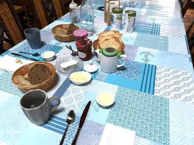 Nourriture dans le B&B/chambre d'hôtes ou à proximité
