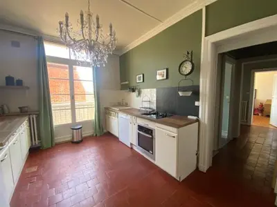 Cuisine ou kitchenette dans l'établissement Rosa d'Egada