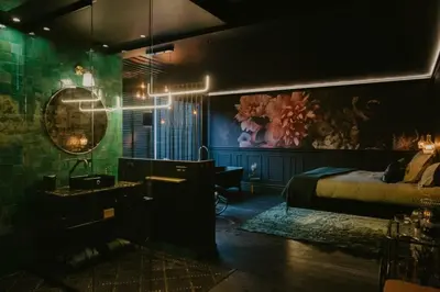 Coin salon dans l'établissement Concept Room l'Aparté