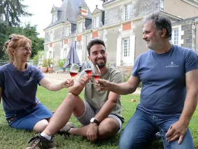 Clients de l'établissement Gîte familial entre Angers et Saumur - FR-1-622-104