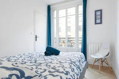 Un ou plusieurs lits dans un hébergement de l'établissement Le Cocon du Batonnier