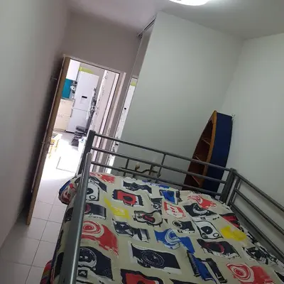 Un ou plusieurs lits dans un hébergement de l'établissement L'ampli sur jardin