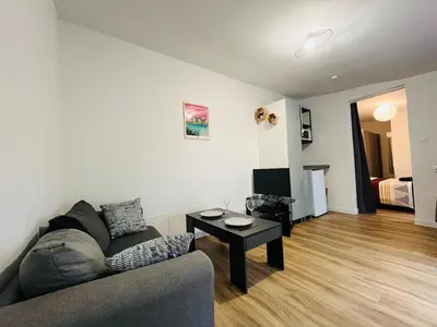 Télévision ou salle de divertissement dans l'établissement Casa Central