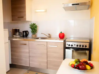 Cuisine ou kitchenette dans l'établissement Holiday Home Le Cocon by Interhome